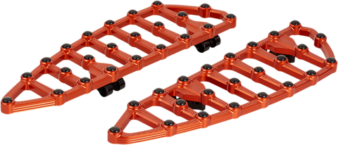MX Driver Floorboards - Orange