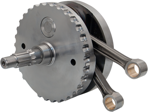 Flywheel Assembly - 4.00" - with Sprocket Bearing Race - 88"/95"/100" Twin Cam "B" &