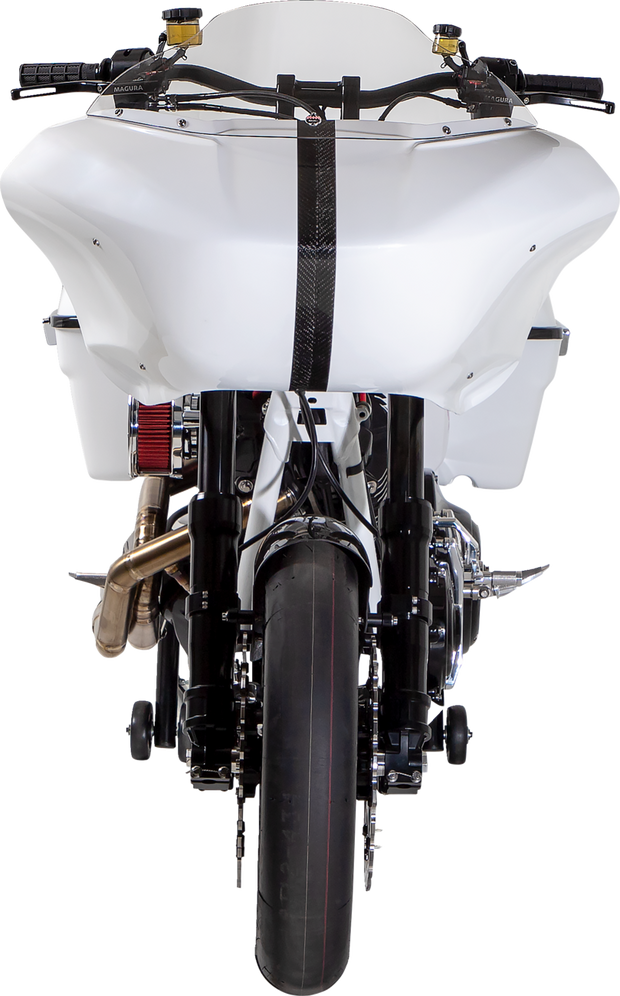 1" Handlebar - Low Bend - Black