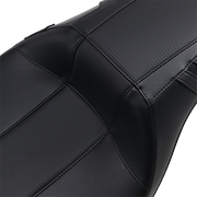 Outcast Daddy Long Legs Seat - Full-Length - w/o Backrest - Carbon Fiber Inlay - Black - FL '08-'23