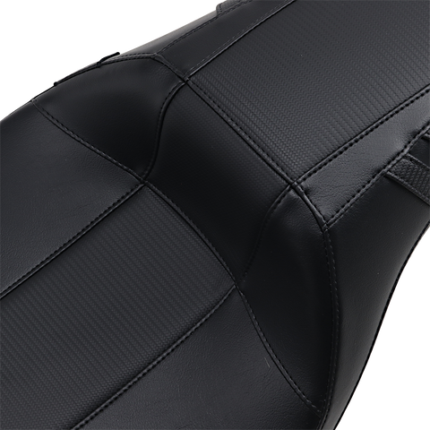 Outcast Daddy Long Legs Seat - Full-Length - w/o Backrest - Carbon Fiber Inlay - Black - FL &