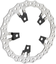 Jagged Left Brake Rotor - Touring - 14"