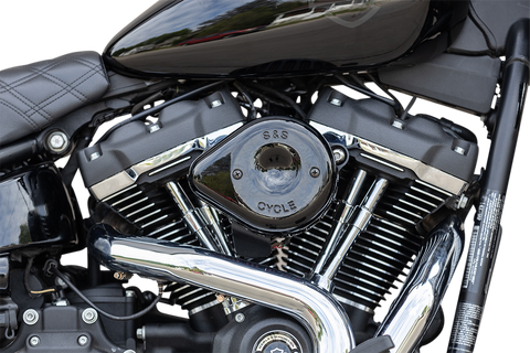 Mini Teardrop Stealth Air Cleaner Kit - Gloss Black