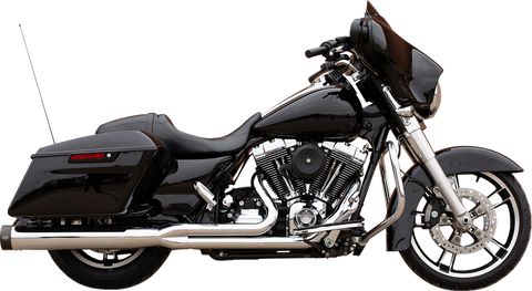 2-into-1 Sidewinder Exhaust System - 50 State - Chrome - Touring &