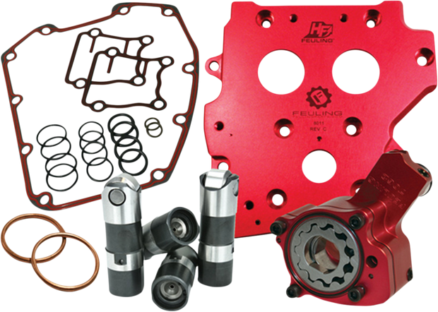Race Series® Conversion Camplate Oil System - Twin Cam