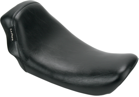 Bare Bones Solo Seat - Smooth - Black - Dyna &
