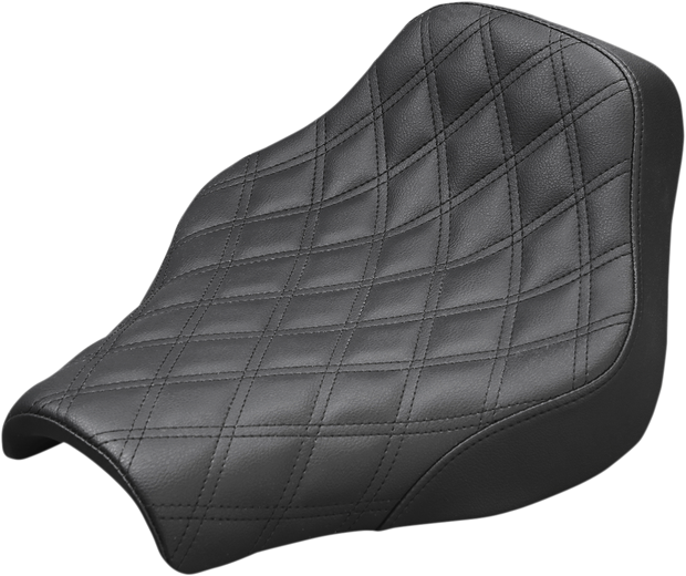 Renegade Solo Seat - Lattice Stitched - Black - FX &