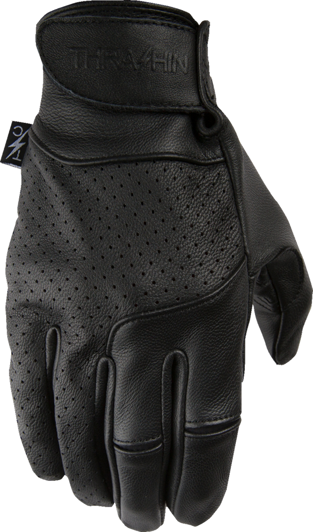 Siege Leather Gloves - Black - XL