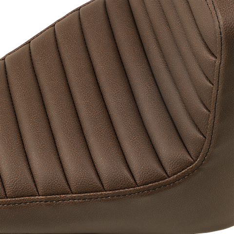 Step-Up Seat - Front Tuck-n-Roll/Rear Lattice Stitch - Brown - Scout &