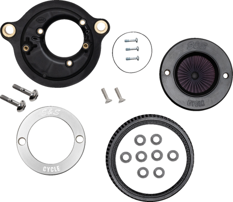 Air Stinger Stealth Air Cleaner Kit - Chrome Ring