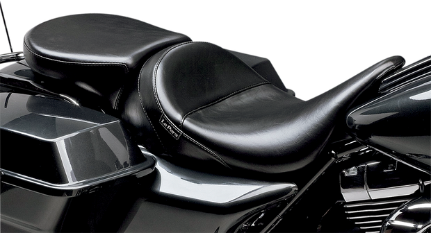 Aviator Pillion Pad - Wide - Smooth - Black - FL &