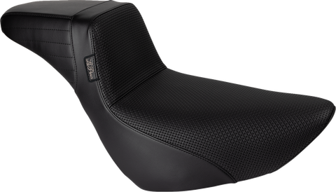 Kickflip Daddy Long Legs Low Rider Seat - Basket Weave - Black - FL/FX &