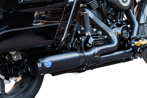 2-into-1 Qualifier Exhaust System - Race Only - Guardian Black