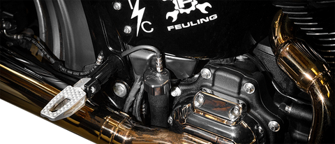 Vented Dipstick - Black - M8 Softail