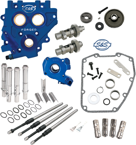 Cam Chest with Plate Kit - 551GE - Easy Start Cams - Twin Cam