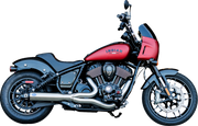 2-into-1 Qualifier Exhaust System - Stainless - 49-State - Indian Chief