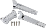 Handlebar Risers - Straight - 8" - Chrome