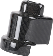 Cover Steering Lock - Gloss Weave Carbon Fiber