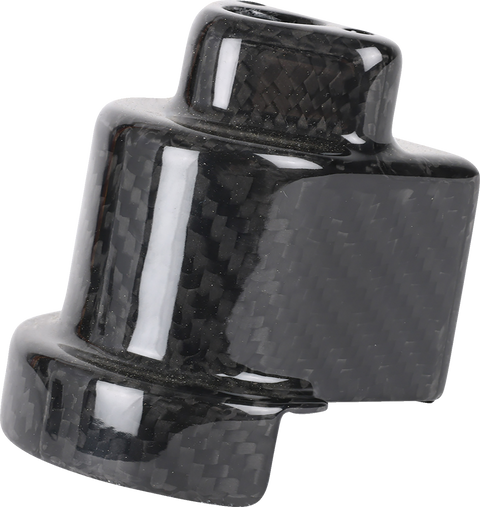 Cover Steering Lock - Gloss Weave Carbon Fiber