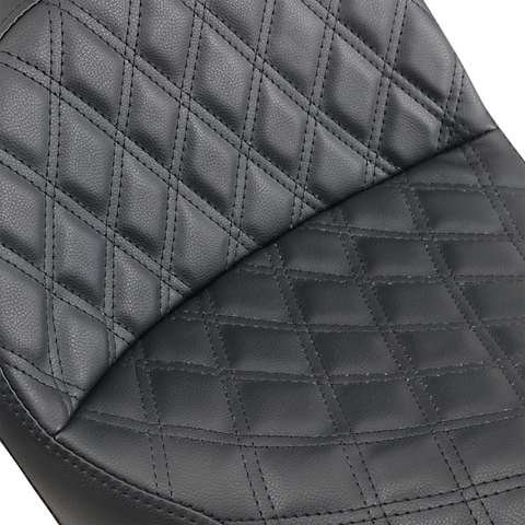 Explorer Seat - With Backrest - Lattice Stitched - Black - FXD