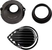 Rough Craft Air Cleaner Kit - Black