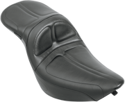 Maverick Daddy Long Legs Seat - Black - Stitched - FL/FX '06-'17