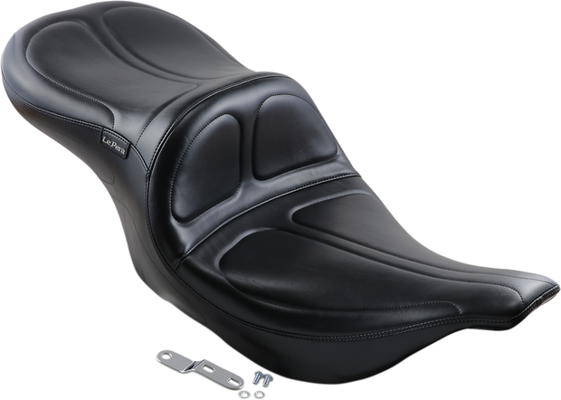 Maverick Seat - without Backrest - Stitched - Black - FLH/FLT &