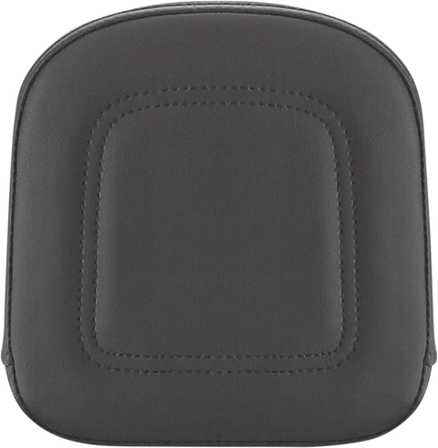 Sissy Bar Pad - Contoured - Black - FL &