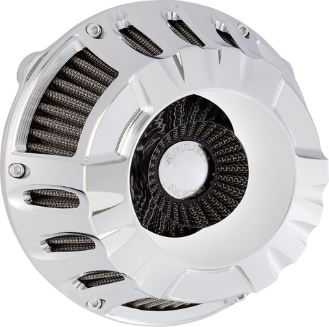 Inverted Series Air Cleaner Kit - Deep Cut - Chrome