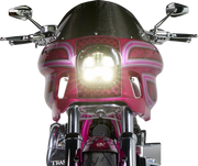 Mirror - Mini/Stocker - Side View - Hexagon - Chrome - Left