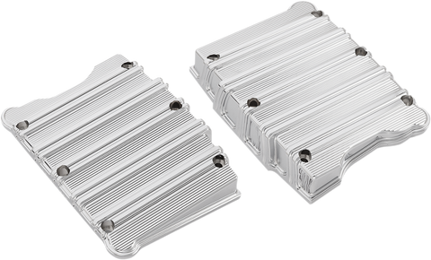 Rocker Box Covers - 10 Gauge - Chrome