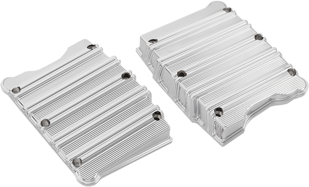 Rocker Box Covers - 10 Gauge - Chrome