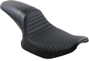 Daytona Sport Seat - Basketweave/Pleated - Black - FXR '82-'00