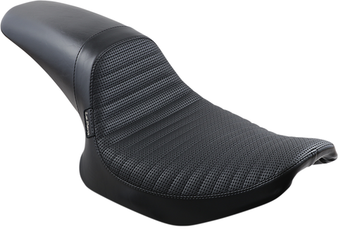 Daytona Sport Seat - Basketweave/Pleated - Black - FXR &