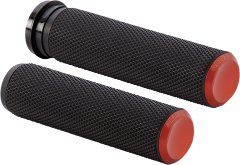 Knurled Grips - TBW - Orange