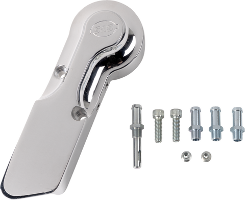 Oil Filter Mounting Bracket Kit - Polished