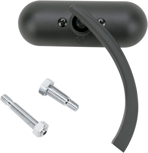 Mirror - Micro - Mini - Side View - Oval - Black - Right
