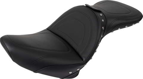 Explorer Special Studded Seat - Backrest - Softail