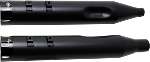 4-1/2" MK45 Performance Mufflers - Black Tracer