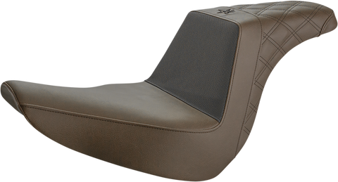 Unknown Industries Seat - Front Carbon Fiber/Black Gripper Lumbar/Rear Lattice - FL/FX &