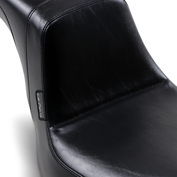 Daytona 2-Up Seat - Without Backrest - Smooth - Black - FX/FL &