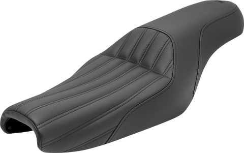 Knuckle 2-Up Seat - Ribbed - Black