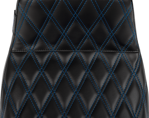 Tailwhip Seat - Blue Double Diamond Stitch - FLH/FLT -&