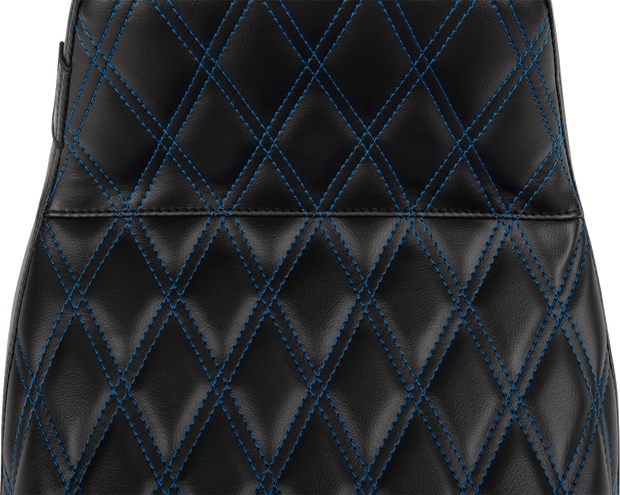 Tailwhip Seat - Blue Double Diamond Stitch - FLH/FLT -&