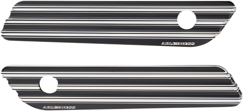 10-Gauge Hinge Covers - Black - &