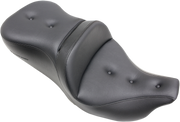 Pillow-Top Roadsofa™ Seat - with Backrest - Black - FLH/FLT '08-'24