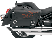 Flame Saddlebag - Orange - Large