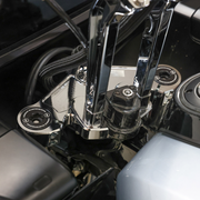 Cover Steering Lock - Gloss Weave Carbon Fiber