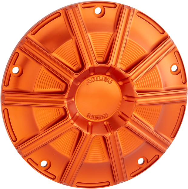 10-Gauge Derby Cover - Orange - Touring/Trike