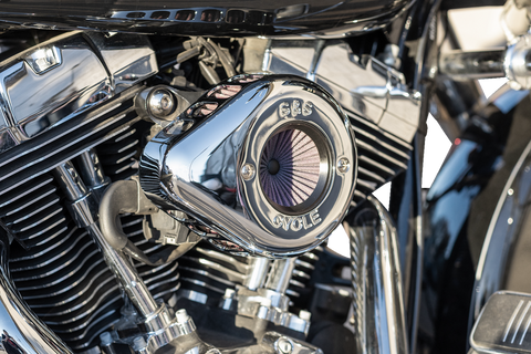 Air Stinger Stealth Air Cleaner Kit - Chrome